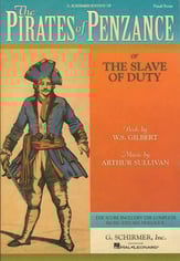 PIRATES OF PENZANCE VOCAL SCORE cover